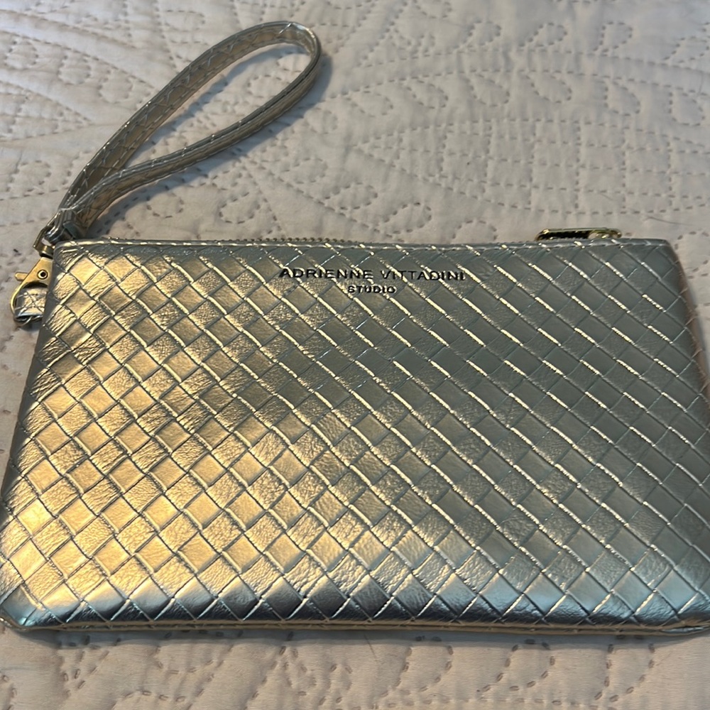 Small golden clutch